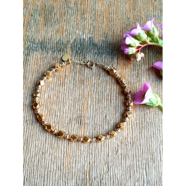 5 Octobre auksuoto sidabro apyrankė 5 Octobre auksuoto sidabro apyrankė